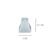 MOLDE SILICONA PIRAMIDE X 3CM. - comprar online