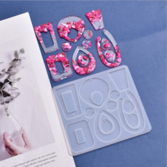 MOLDE PLANCHA DE AROS 8 DIJES