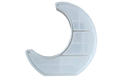 MOLDE DE SILICONA REPISA MEDIA LUNA - comprar online