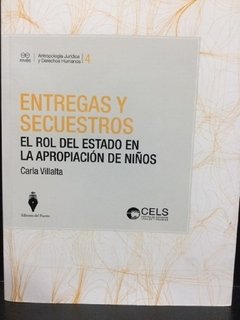 Entregas y secuestros el rol del estado en la apropiación de niños AUTOR: Villalta, Carla