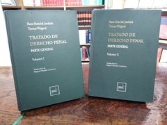 Tratado de derecho penal parte general AUTOR: Jescheck , Hans-Heinrich