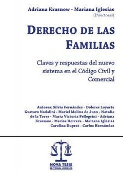 Derecho de familias AUTOR: Krasnow, Adriana