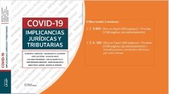 COVID-19 Implicancias jurídicas y tributarias. AUTOR: Bertazza - Calderón - De Diego - Folco - Sabene y otros