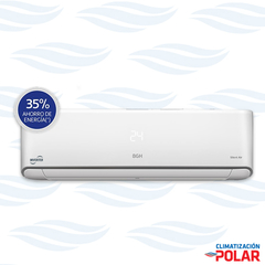 Aire Acondicionado Frio Calor BGH INVERTER Silent Air 4500 frig Mod BSIH45CP