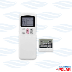 Control remoto Mod AR821 Surrey-Midea-Carrier-Beko