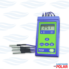 Termometro digital con 5 sondas Full Gauge Mod Penta III