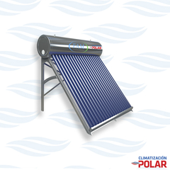 Termotanque Solar FAM 20 tubos Mod TS20i 200 Lts Inoxidable