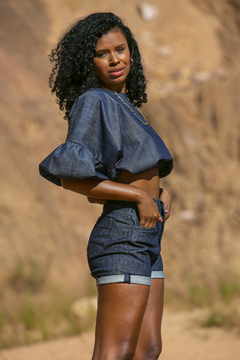 SHORT MOM NEW YORK REF 020026 COR AMACIADO - comprar online