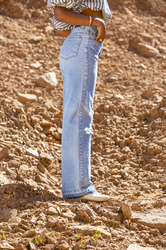 CALÇA WIDE LEG SAARA COR. SKY REF. 300001 na internet