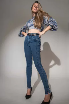 CALÇA SKINNY CLAUDIA STONE REF. 202301