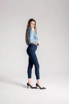 CALÇA CIGARRETE CHICAGO COR. BLACK REF. 204622 - Stolfo Denim