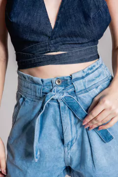 SHORT CLOCHARD STATEN ISLAND DELAVÊ REF. 2022003 na internet
