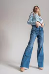 CALÇA LOW RISE PUREZA STONE REF.202302