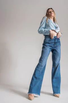 CALÇA LOW RISE PUREZA STONE REF.202302