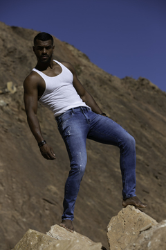 CALÇA SKINNY CHICAGO COR. SKY REF.204605 - comprar online