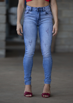 CALÇA SKINNY DENIM LOVE (EDIÇÃO LIMITADA)