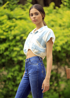 CALCA BOOT CUT NILO DOURADO REF 070001