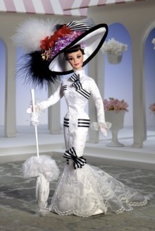 Barbie Doll as Eliza Doolittle from My Fair Lady at Ascot