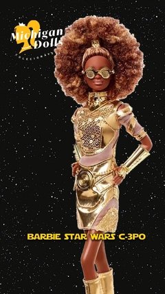 Star Wars C- 3PO x Barbie doll