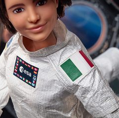Samantha Cristoforetti Barbie doll na internet