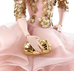BLUSH & GOLD COCKTAIL DRESS - BARBIE DOLL na internet