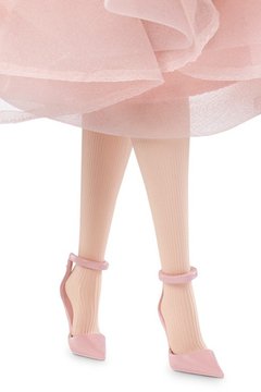 BLUSH & GOLD COCKTAIL DRESS - BARBIE DOLL - Michigan Dolls