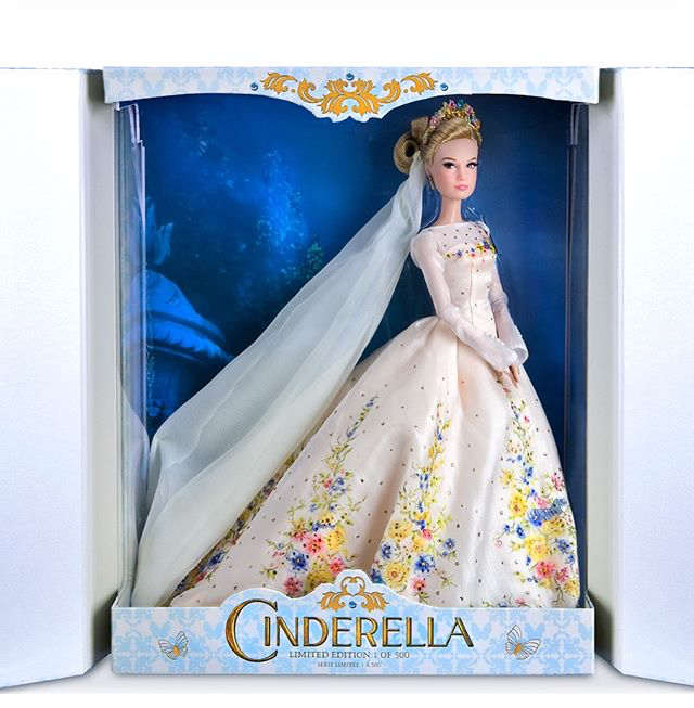 Boneca Barbie Cinderela Vestido De Noiva Disney