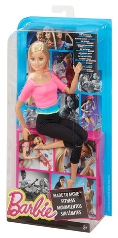 Barbie Made to Move Pink Top na internet