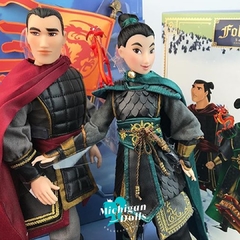 D23 EXPO MULAN e LI SHANG Designer Limited Edition Disney doll - comprar online