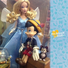 Disney D23 Expo Pinocchio & The Blue Fairy Fairytale Designer doll set - loja online
