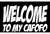 Tapete Capacho Welcome To My Cafofo Divertido Apart Casa - loja online