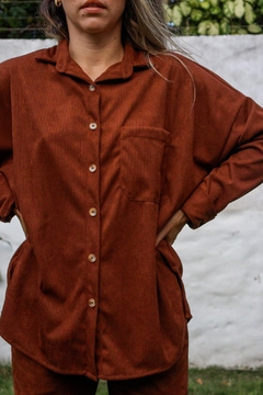 Camisa Terra Chocolate - comprar online