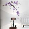 Adesivo Decorativo Violet Cherry Blossoms