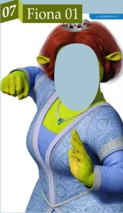 Placa para Fotos Modelo Shrek Estrutura Festas na internet