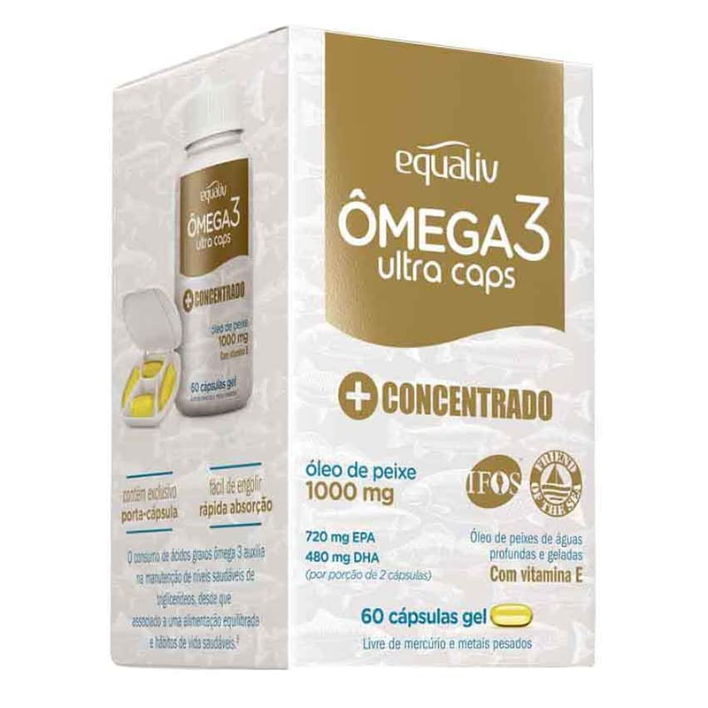 ômega 3 equaliv ultra caps concentrado