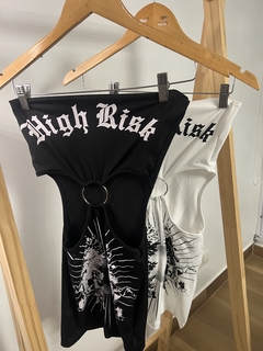Vestido straple HIGH RISK