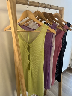 Vestido de lurex TORRES