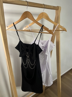 Vestido micró con cadenas LUXAR - comprar online