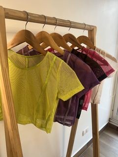 Remera de tul AMELIA con guía - comprar online