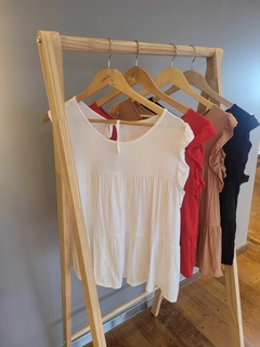 blusa de lino constanza - NAISHA