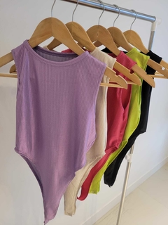 Body de microfibra metalizada sorrento