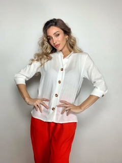 camisa de lino Zambac - comprar online