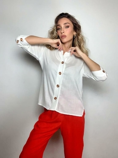 camisa de lino Zambac