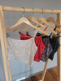 top de lentejuelas pamela - comprar online