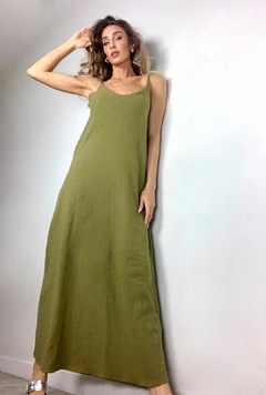 Vestido de bambula Tere - comprar online
