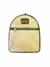 Mochila "Mika" Dorada y Charol Negro - Abrete Sesamo