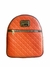Mochila "Mika" Roja y Charol Negro