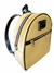Mochila "Mika" Dorada y Charol Negro - comprar online