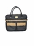 Bolso Maternal "Rufina" Ecocuero Negro con Camel