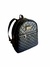 Mochila "Mika" Negro Matelasse